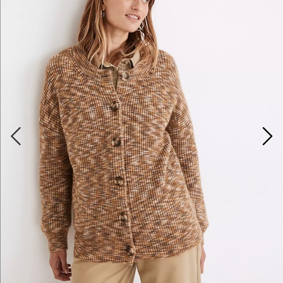 Madewell Space-Dyed Winstead Cardigan Sweater - Picture 2 of 16